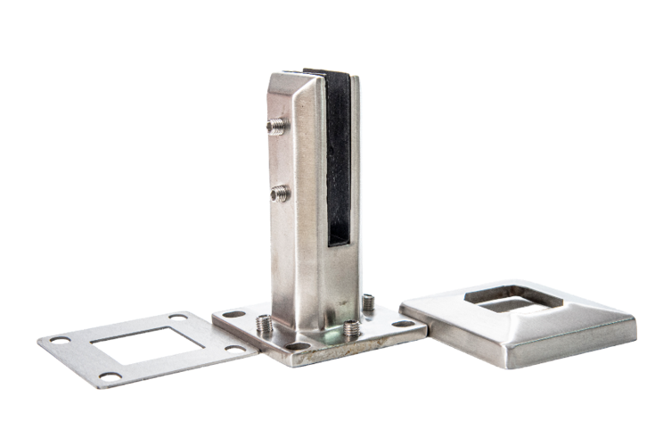 Pinza de suelo cuadrada